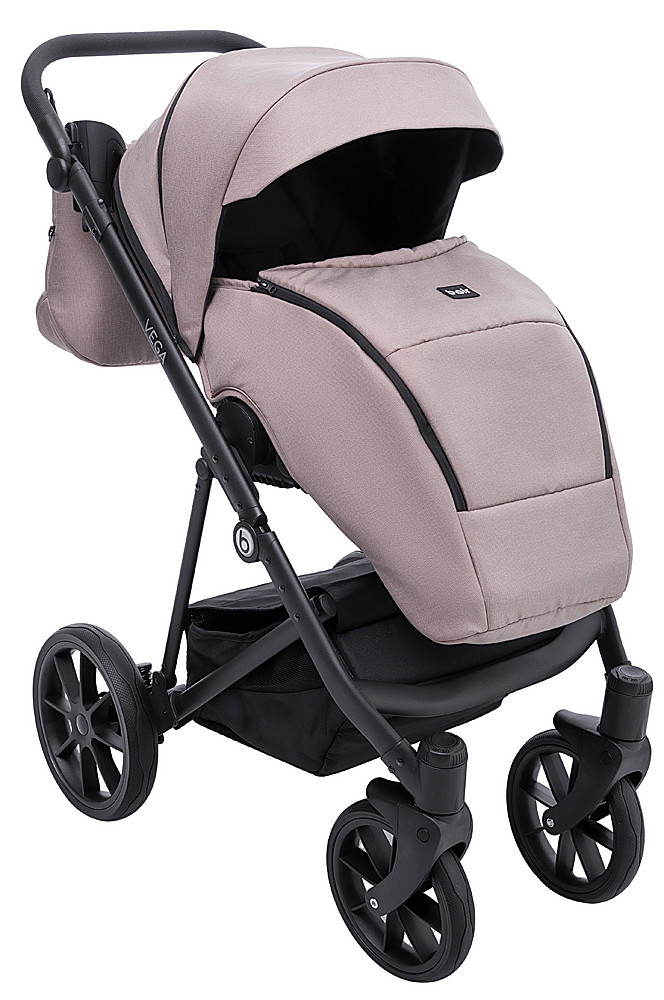 Коляска 2 в 1 Bair Vega Soft VS-02 sand капучино - Зображення 6