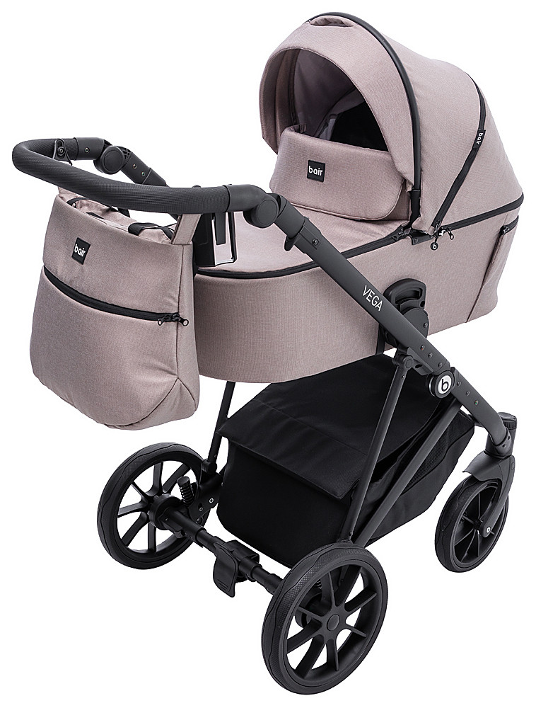 Коляска 2 в 1 Bair Vega Soft VS-02 sand капучино - Зображення 2