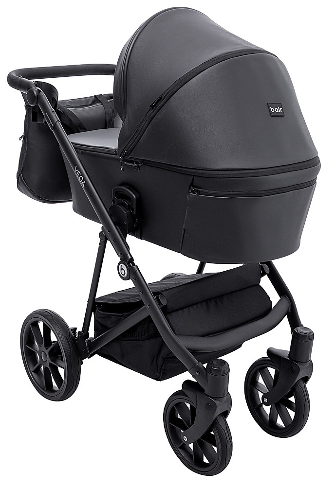 Коляска 2 в 1 Bair Vega ECO VE-12 чорний - Зображення 4