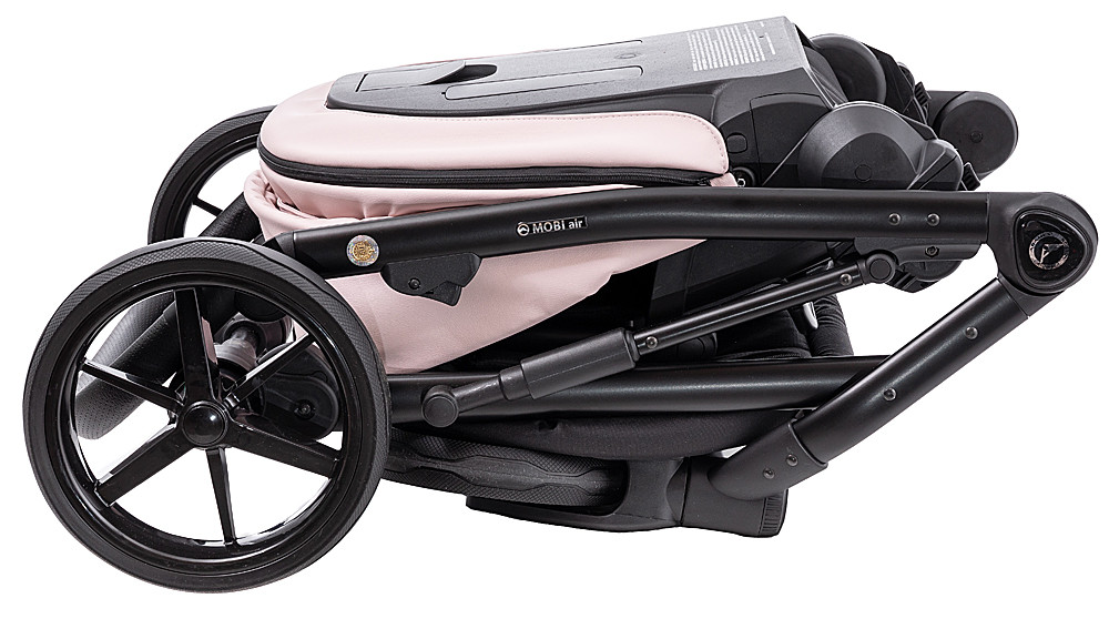 Коляска 2 в 1 Adamex Mobi Air Thermo New ECO SA-15 рожевий пудра - Зображення 8