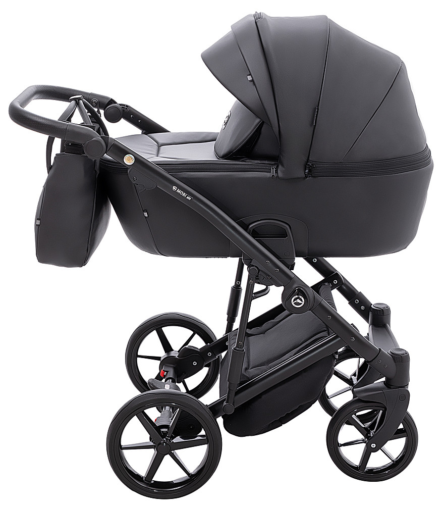 Коляска 2 в 1 Adamex Mobi Air Thermo New ECO SA-2 чорний - Зображення 3