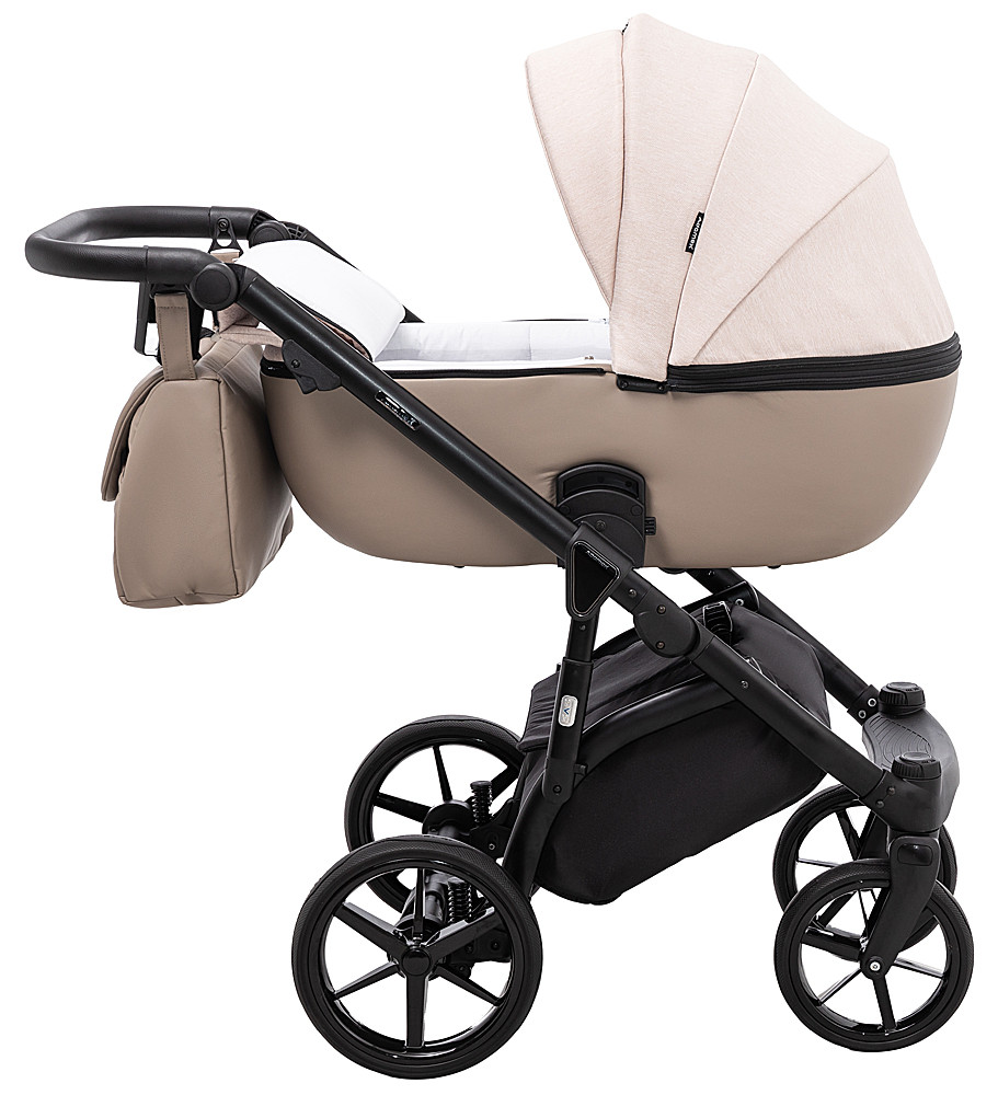 Коляска 2 в 1 Adamex Nola PS-160 бежевий / капучино - Зображення 4