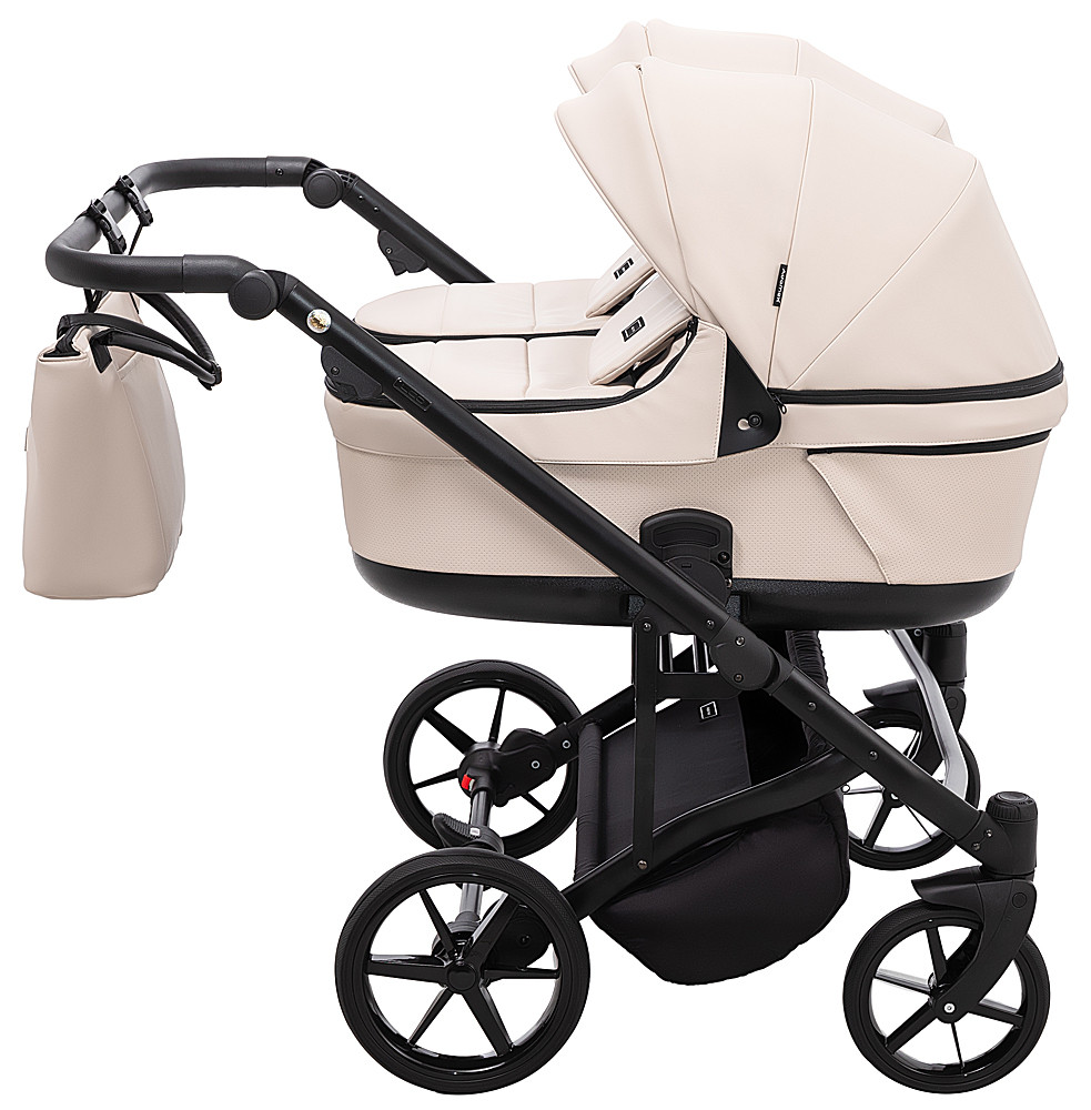 Коляска 2 в 1 для двійні Adamex Leo Duo Eco SA-7 лате - Зображення 3