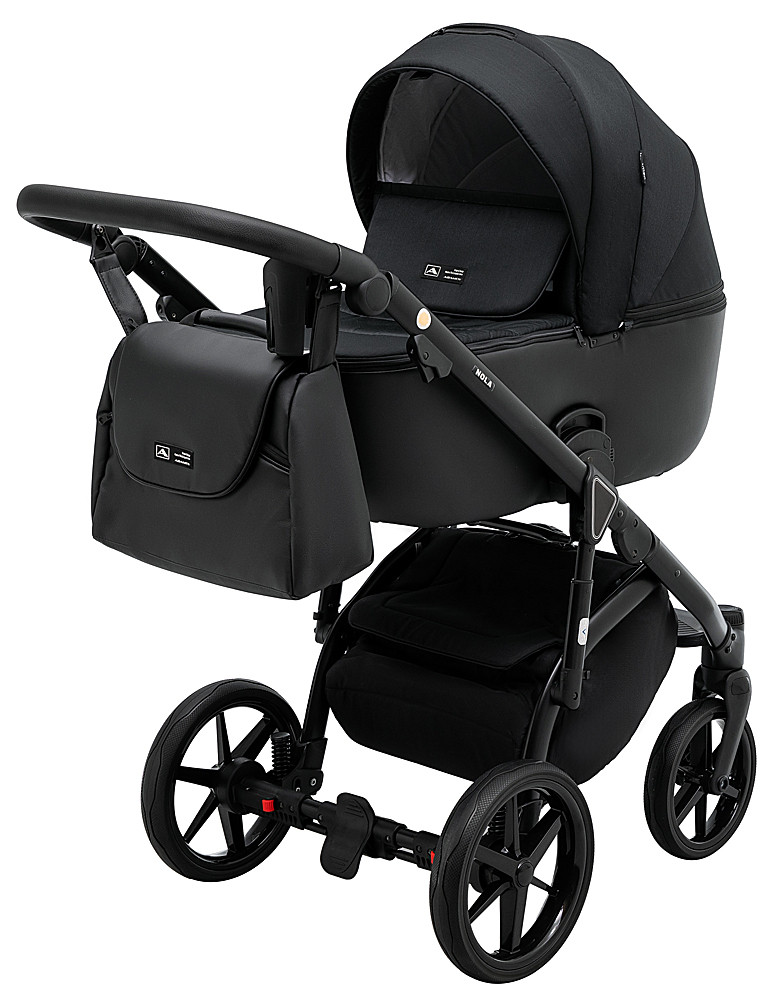 Коляска 2 в 1 Adamex Nola PS-1 чорний - Зображення 2