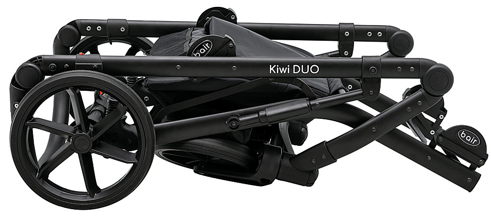 Коляска 2 в 1 для двійні Bair Kiwi DUO Soft BKP-218 сірий - Зображення 9