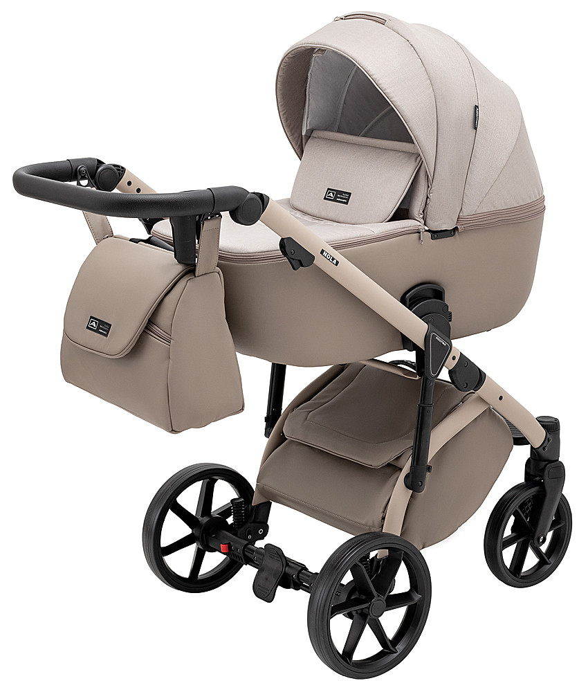 Коляска 2 в 1 Adamex Nola Natura 4 cappuccino - Зображення 2