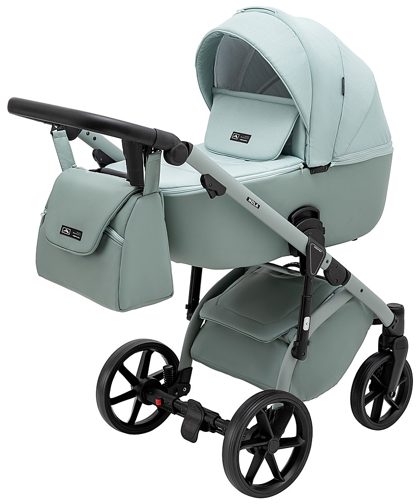 Коляска 2 в 1 Adamex Nola Natura 8 mint - Зображення 2