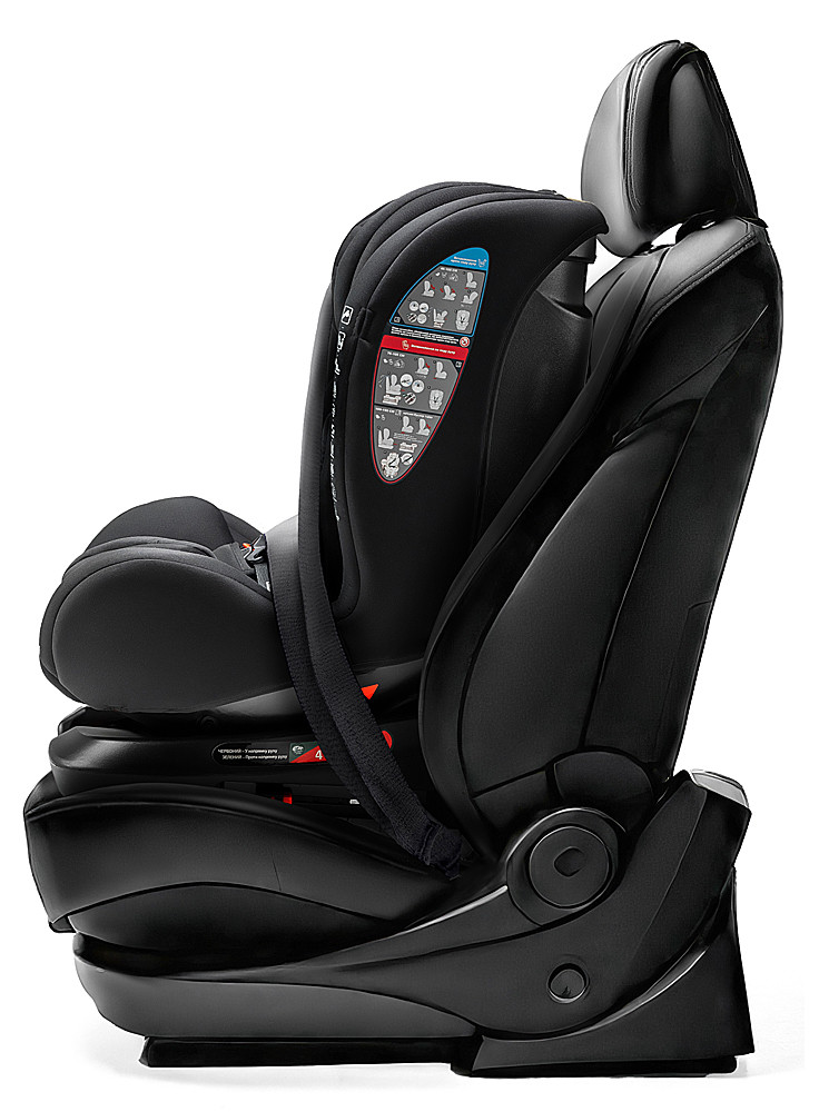 Автокрісло Bair Uno 360 i-size Iso-fix TB-01 total black - Зображення 7