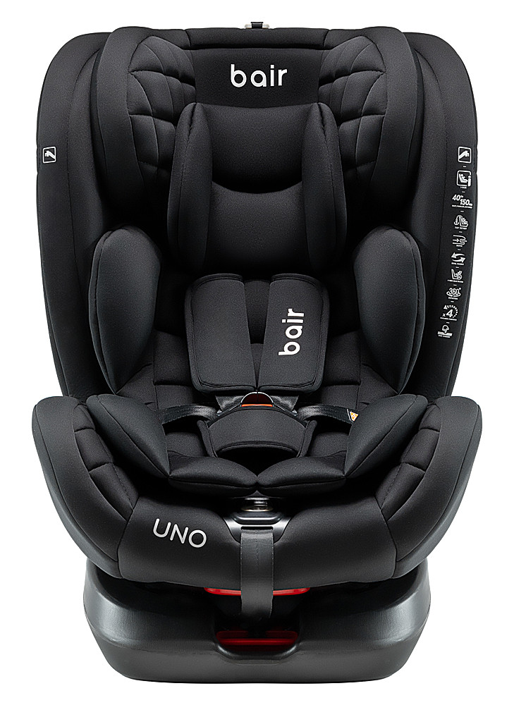 Автокрісло Bair Uno 360 i-size Iso-fix TB-01 total black - Зображення 2