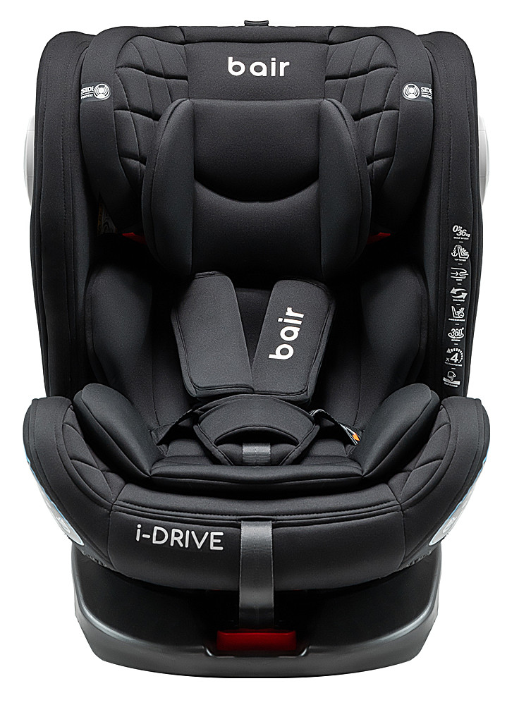 Автокрісло Bair i-Drive 360 Iso-fix TB-01 total black - Зображення 2