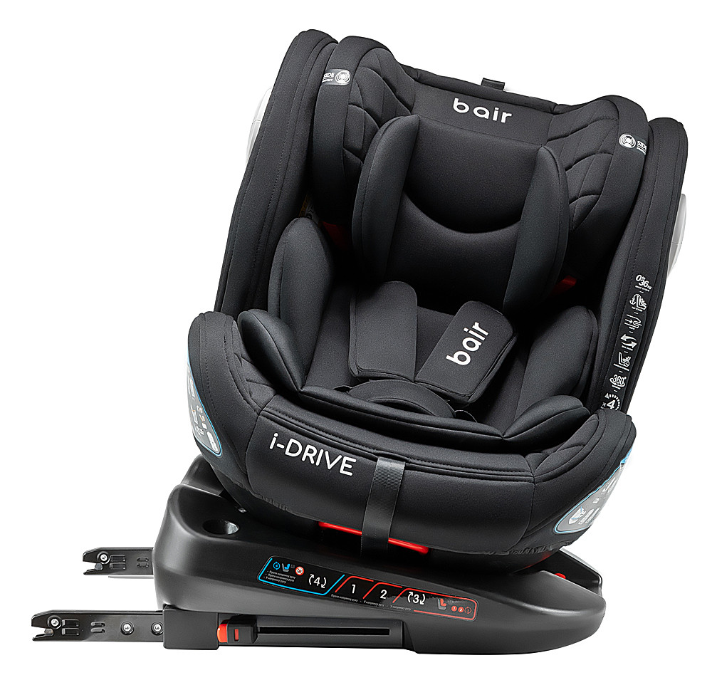 Автокрісло Bair i-Drive 360 Iso-fix TB-01 total black - Зображення 5