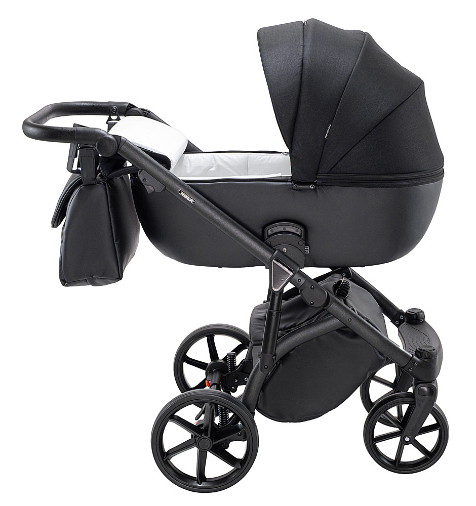 Коляска 2 в 1 Adamex Nola Natura 11 carbon - Зображення 4
