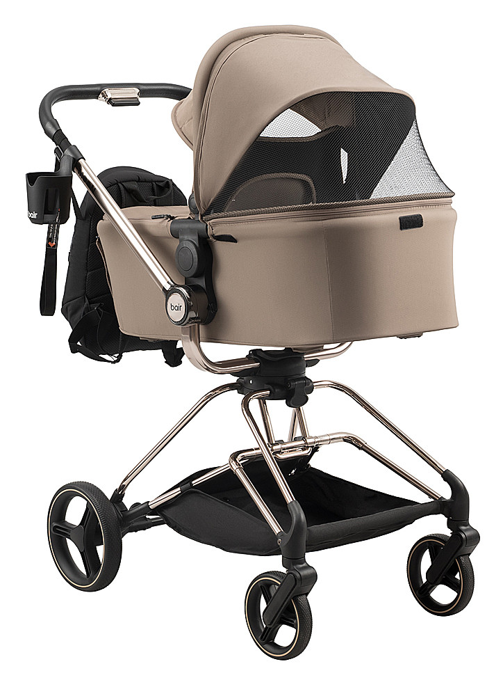 Коляска 2 в 1 Bair Moon Gold Edition MG-03 капучіно - Зображення 5