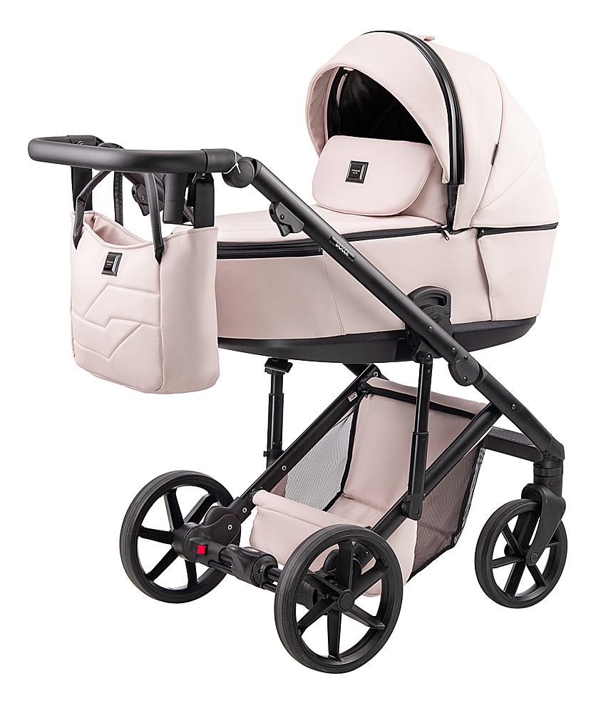 Коляска 2 в 1 Adamex Dolce Eco SA-15 рожевий пудра - Зображення 2