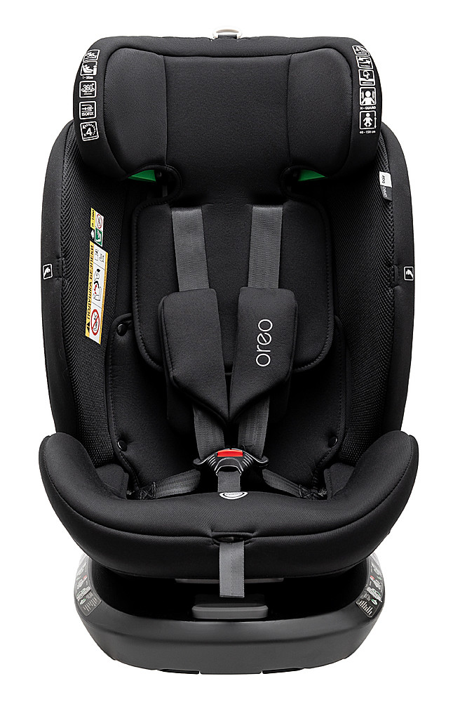 Автокрісло Bair Oreo 360 i-size Iso-fix BO-01 total black - Зображення 3