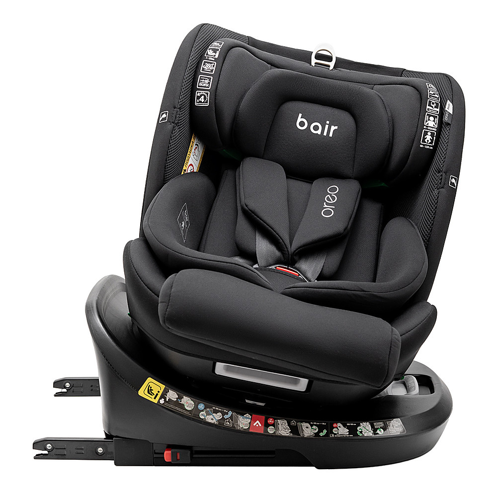 Автокрісло Bair Oreo 360 i-size Iso-fix BO-01 total black - Зображення 4