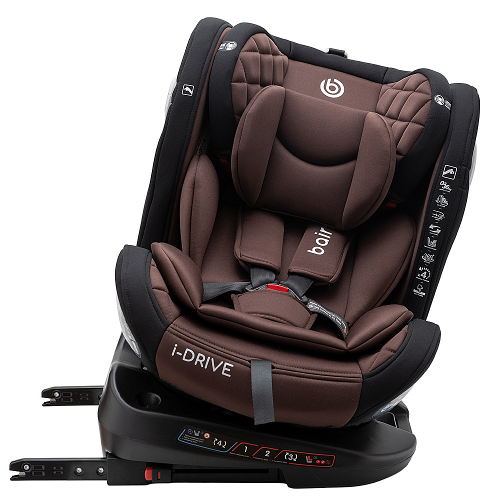 Автокрісло Bair i-Drive 360 Iso-fix CB-04 choco-black - Зображення 4